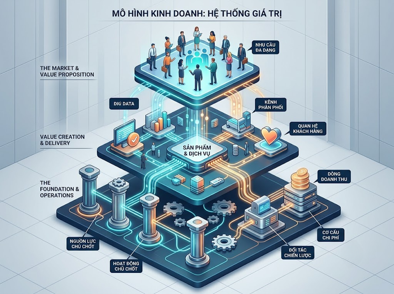 Hiểu 9 yếu tố Business Model Canvas và mối liên hệ giữa chúng
