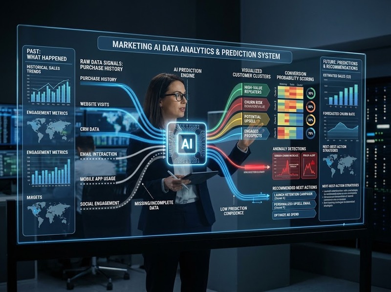 AI trong Marketing hỗ trợ nghiên cứu, cá nhân hóa và đo lường hiệu quả