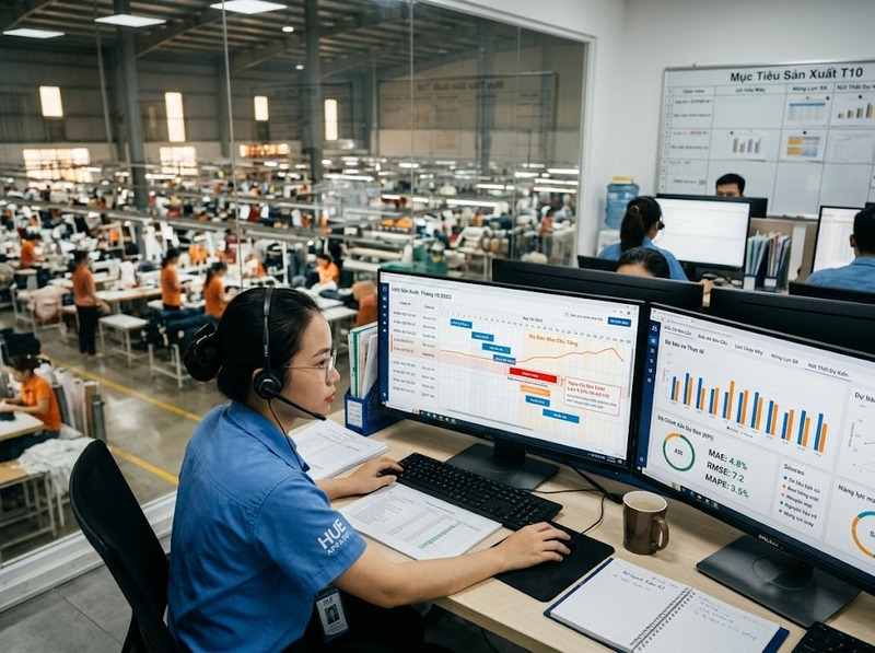 AI trong sản xuất giúp tối ưu vận hành, chất lượng và bảo trì thiết bị