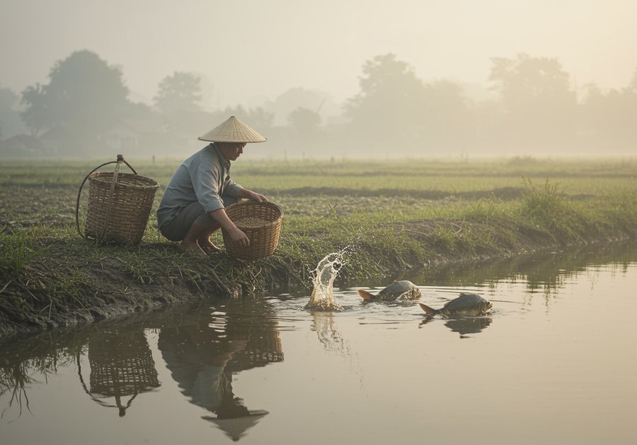 Cá chép giòn ăn thức ăn gì và cách cho ăn đúng kỹ thuật