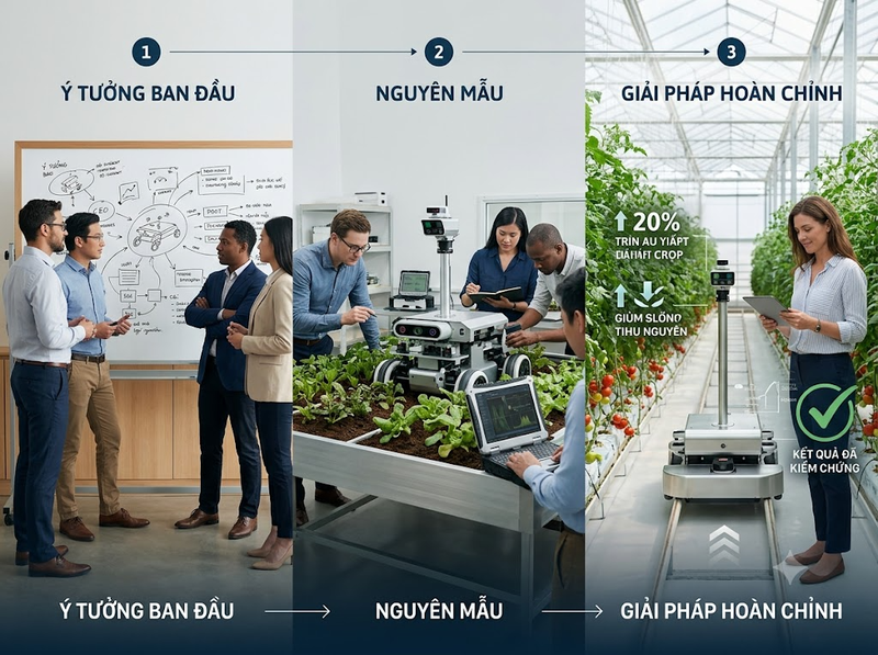 Phân loại đổi mới sáng tạo theo sản phẩm, quy trình và mô hình