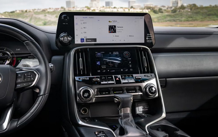 Các nút chức năng trên xe Lexus 570 và cách sử dụng