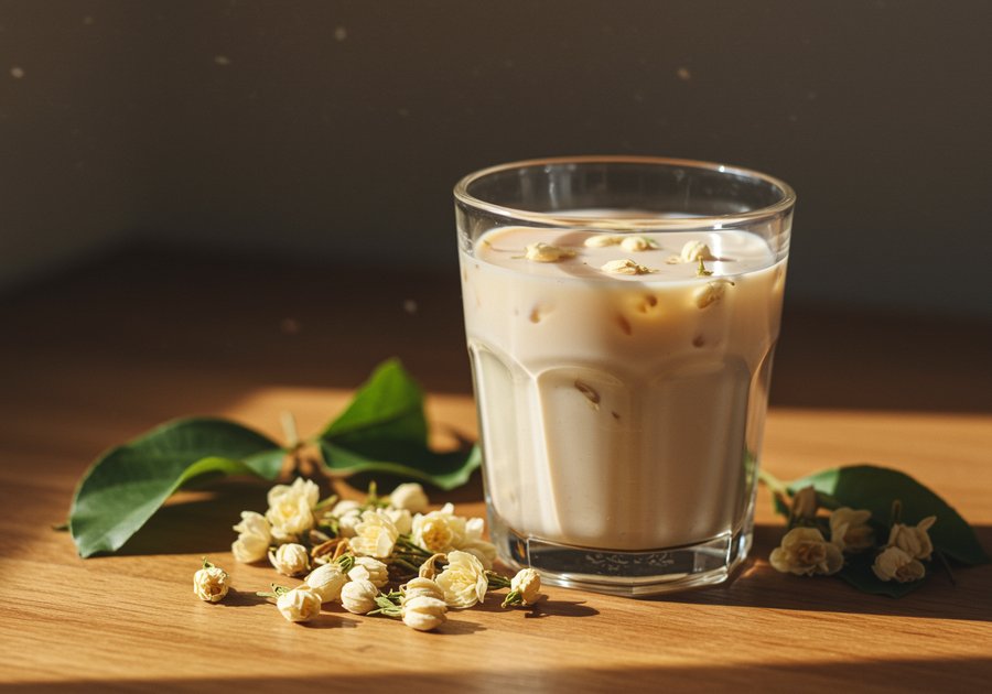 Cách nấu trà sữa bằng trà lài thơm ngon uống là mê