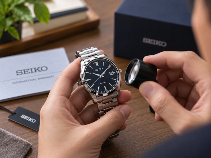 Nhận biết đồng hồ Seiko chính hãng qua thiết kế, mã số và hoàn thiện