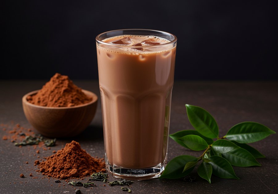 Cách pha trà sữa socola ngon ngon đậm đà cuốn hút