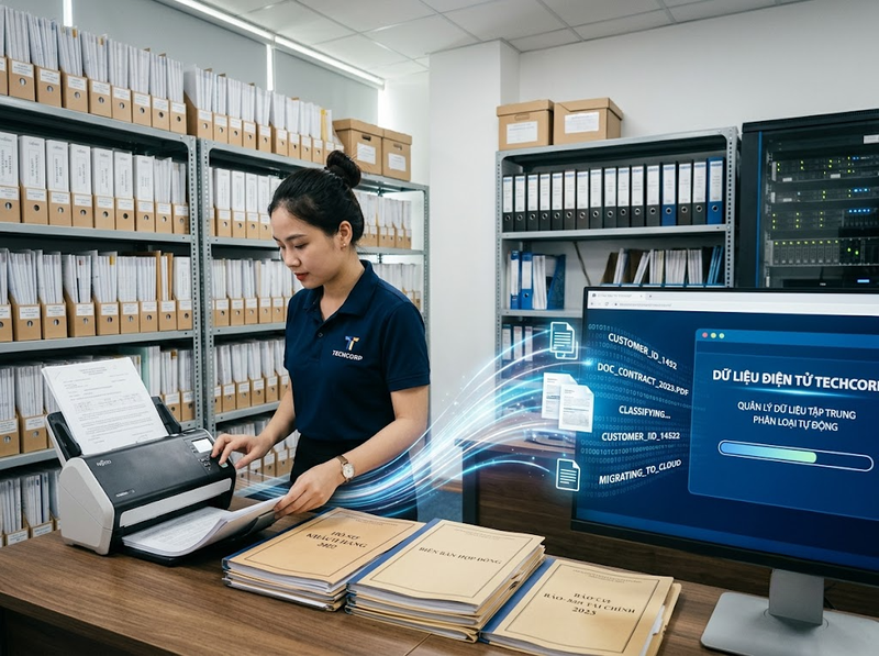 Cấp độ chuyển đổi số từ số hóa dữ liệu đến đổi mới mô hình