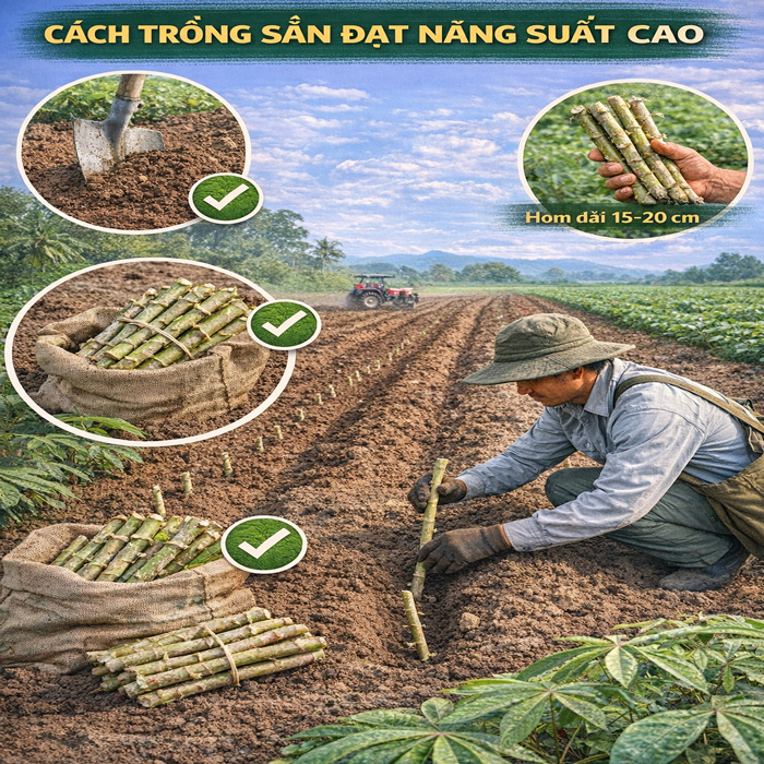 Cây sắn là gì? Đặc điểm, phân loại và cách trồng sắn nhiều củ