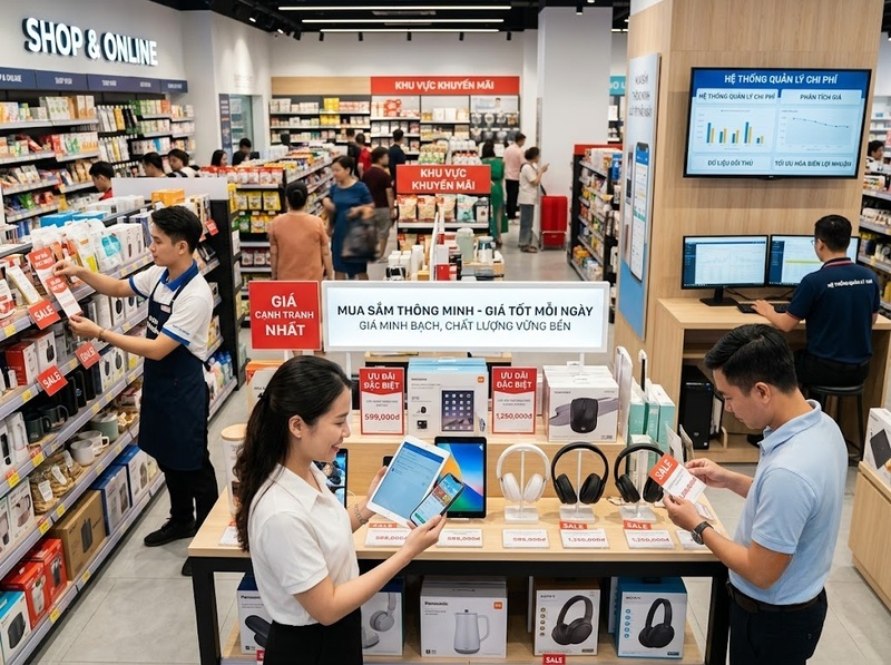 Chiến lược giành thị phần qua giá, sản phẩm, phân phối và thương hiệu
