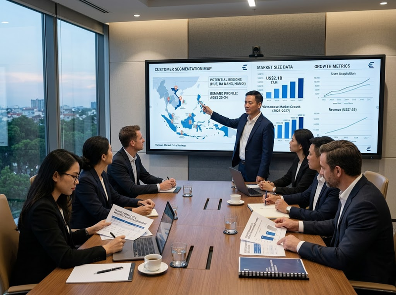 Chiến lược mở rộng thị trường từ lựa chọn khu vực đến phương thức thâm nhập
