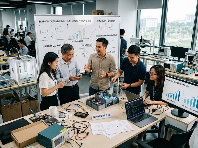 Chu kỳ ngành hàng từ hình thành, tăng trưởng đến bão hòa, suy giảm