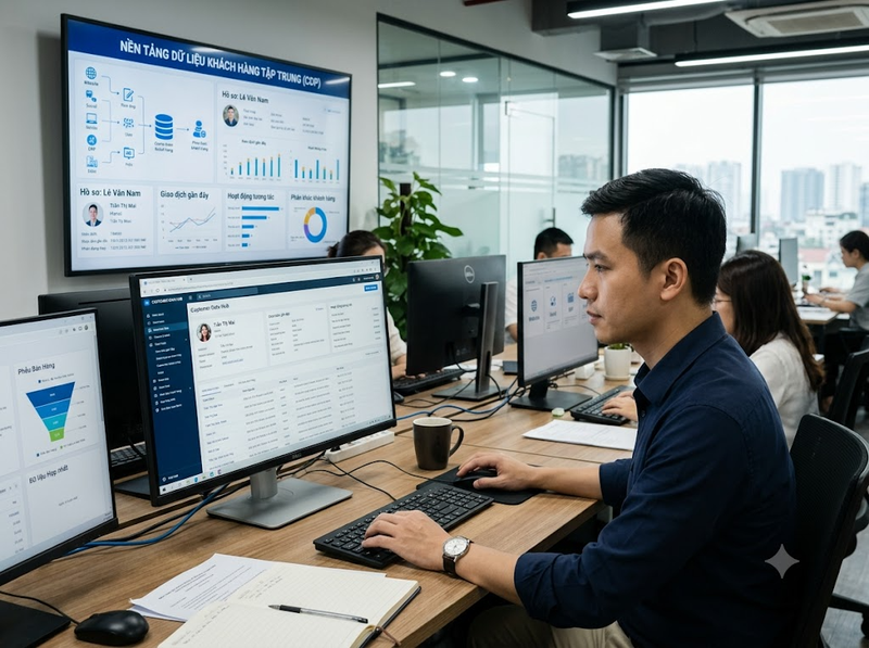 Chuyển đổi số bán hàng từ quản lý khách hàng đến tự động hóa quy trình