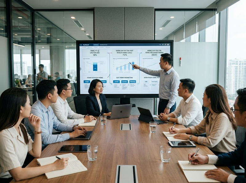 Chuyển đổi số marketing kết nối dữ liệu, công nghệ và trải nghiệm khách hàng