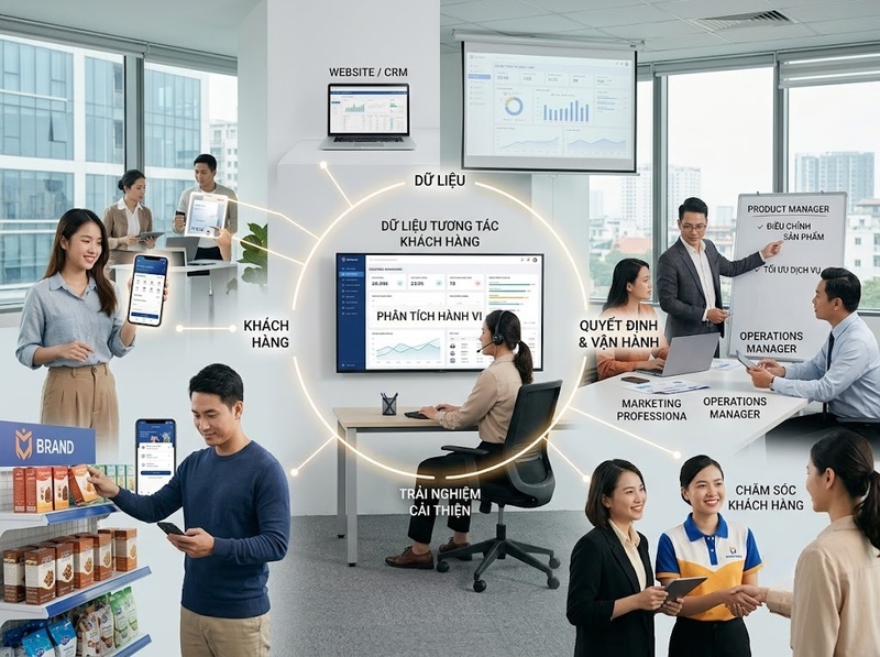 Chuyển đổi số thương hiệu Việt qua dữ liệu, trải nghiệm và vận hành