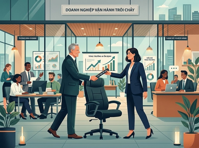 Phát triển đội ngũ lãnh đạo kế cận từ tuyển chọn đến trao quyền