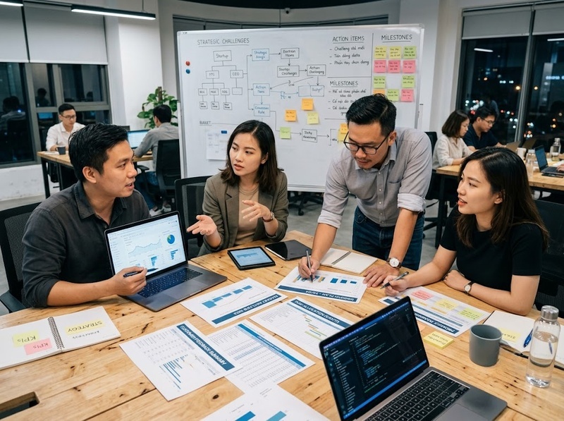Đội ngũ sáng lập startup cần bổ trợ năng lực, vai trò và cam kết