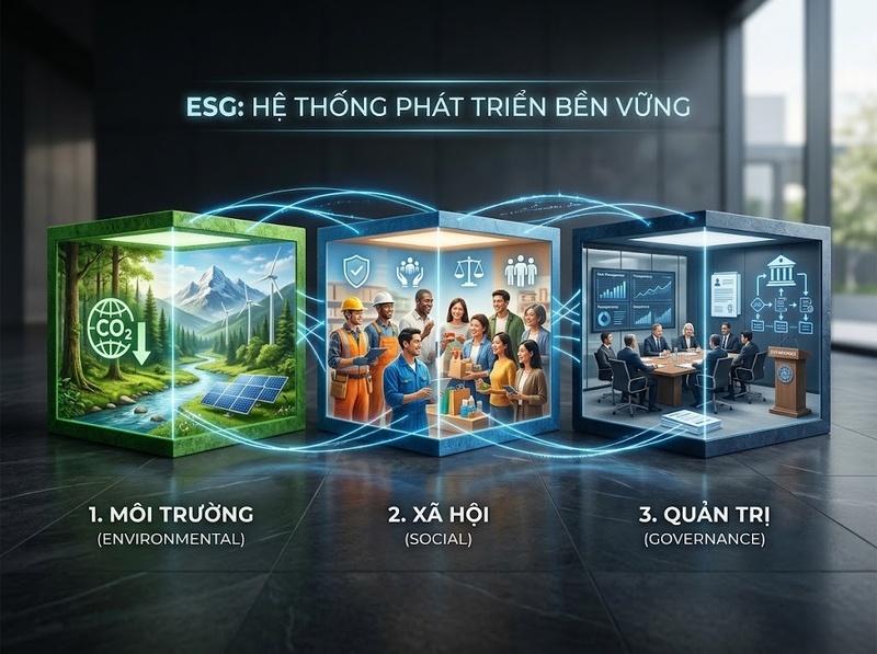 Hiểu ESG qua môi trường, xã hội và quản trị doanh nghiệp