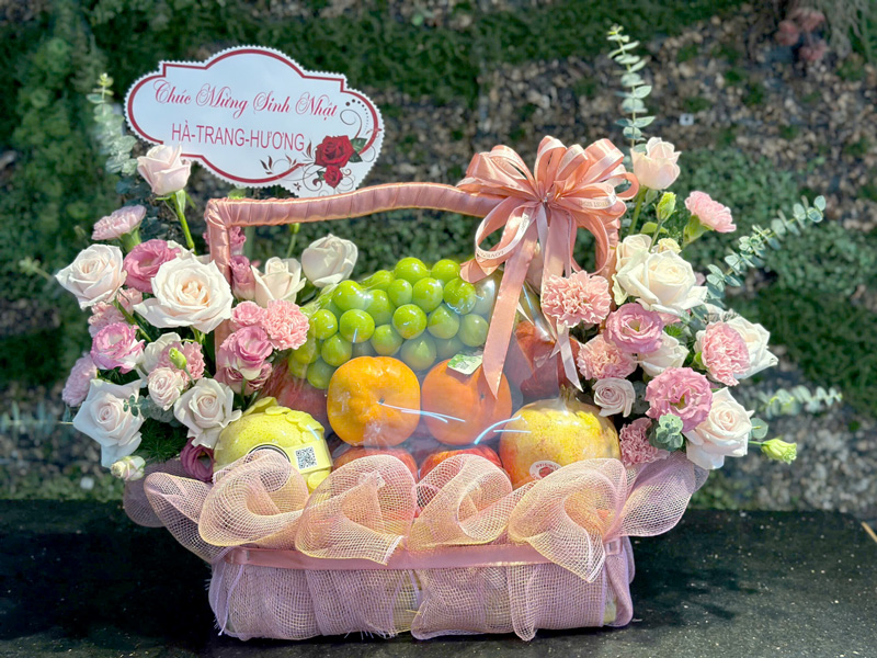 Ý nghĩa giỏ trái cây quà tặng trong văn hóa tặng quà của người Việt