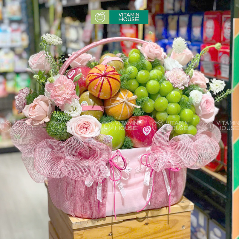 Giỏ trái cây Vitamin House trong thị trường quà tặng