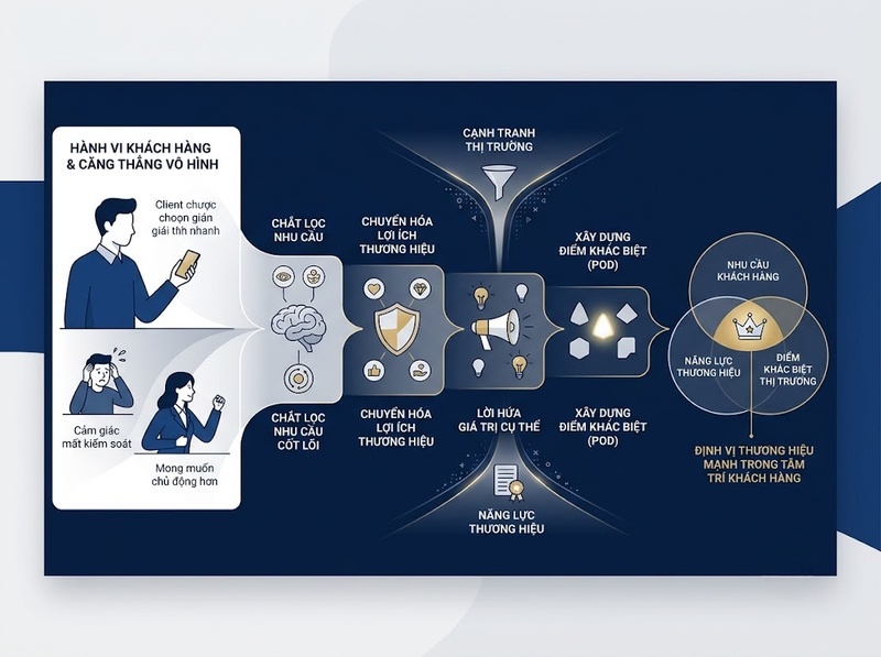 Insight khách hàng và định vị thương hiệu liên kết qua nhu cầu cốt lõi