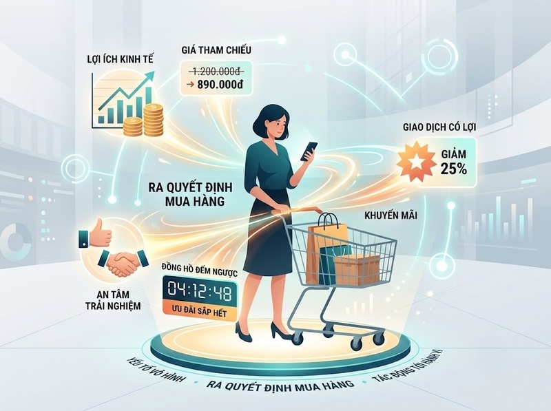 Khuyến mãi và hành vi mua thay đổi theo lợi ích, thời hạn và điều kiện