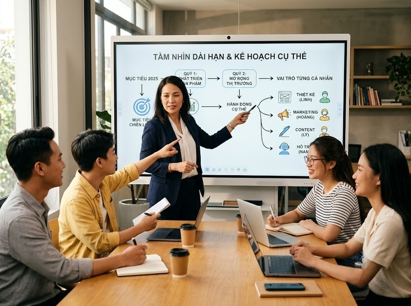 Lãnh đạo truyền cảm hứng tạo niềm tin, ý nghĩa và động lực hành động
