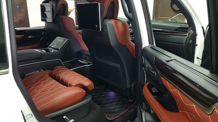 Lexus LX570 mấy chỗ? Cấu hình ghế và không gian nội thất LX570