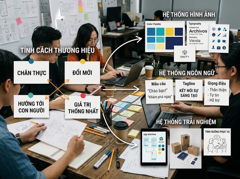 Hiểu nhận diện thương hiệu qua hình ảnh, ngôn ngữ và trải nghiệm