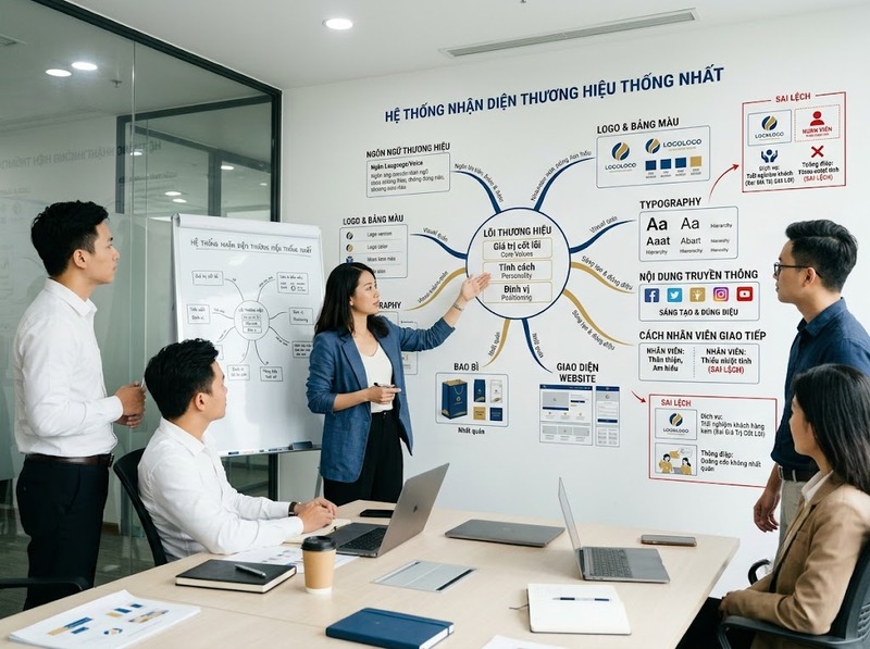 Phân biệt nhận diện thương hiệu và hình ảnh thương hiệu theo bản chất