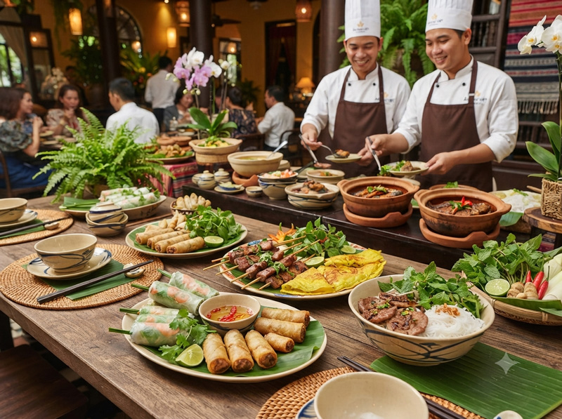 Thực đơn món Việt giúp thương hiệu dịch vụ nấu tiệc khác biệt như nào