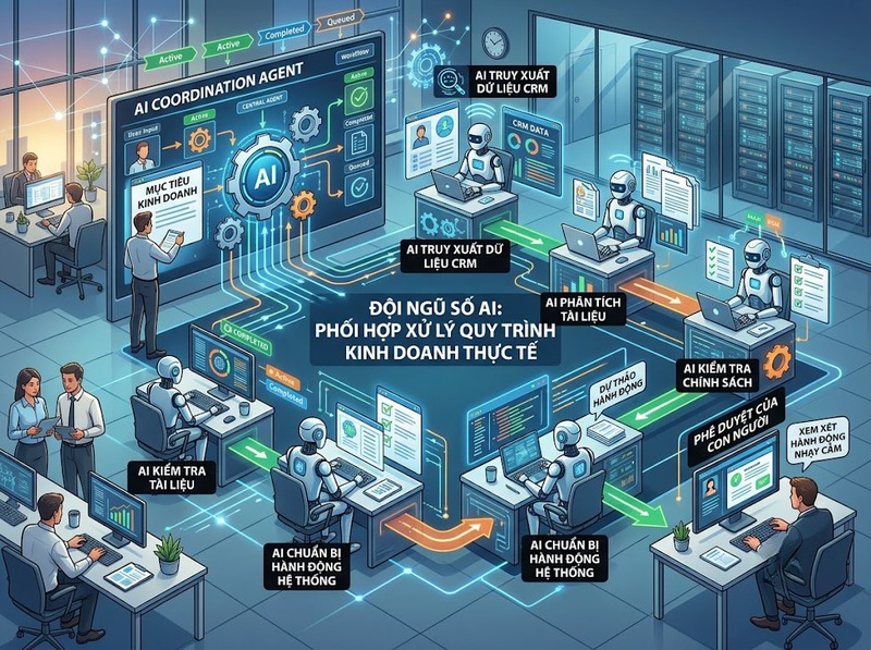 Xu hướng công nghệ doanh nghiệp nổi bật từ AI, Cloud đến tự động hóa