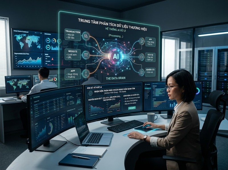 Xu hướng giá trị thương hiệu tập trung dữ liệu, trải nghiệm và phát triển bền vững