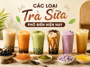 Các loại trà sữa phổ biến hiện nay