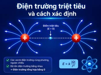 Điện trường triệt tiêu và cách xác định
