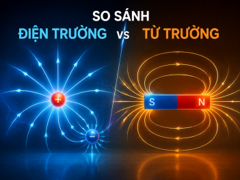 Điện trường khác từ trường như thế nào?
