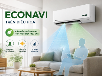 Econavi điều hòa hoạt động như thế nào?