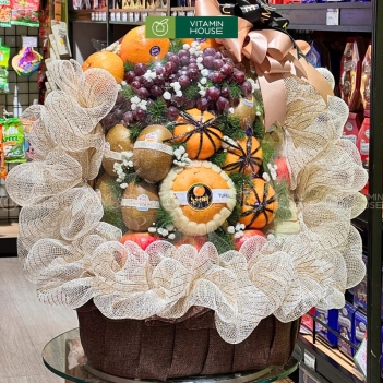 Giỏ trái cây Vitamin House trong thị trường quà tặng - Thương hiệu Việt Nam