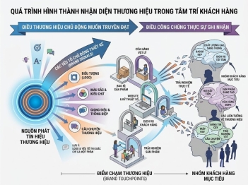 Nhận diện thương hiệu và hình ảnh thương hiệu khác nhau thế nào?