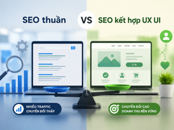 So sánh SEO thuần và SEO kết hợp UX UI