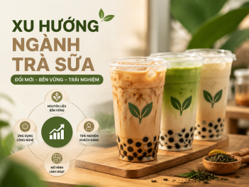 Xu hướng phát triển của ngành trà sữa