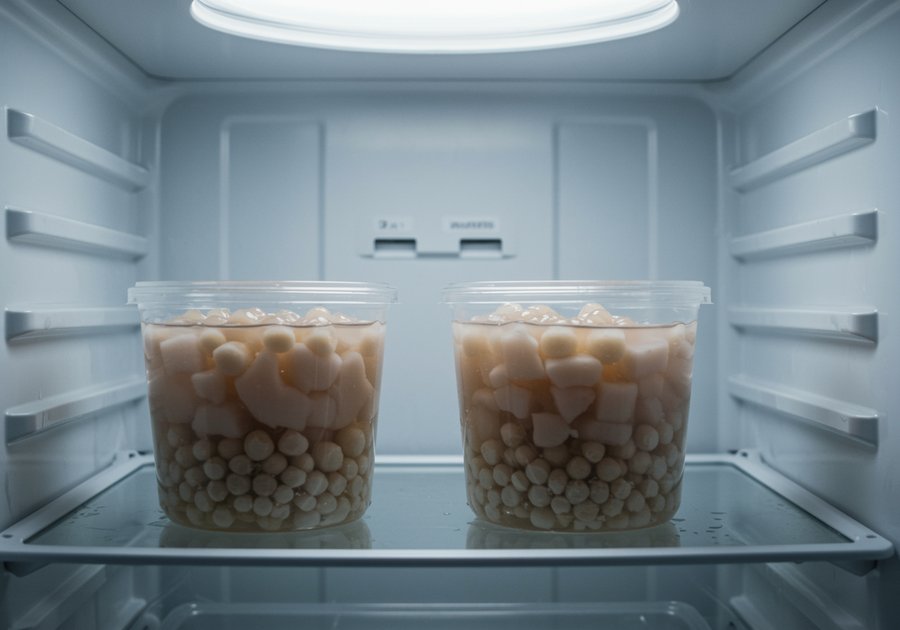 cách bảo quản trân châu sau khi nấu