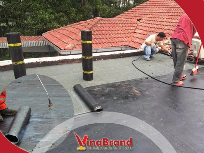 Chất chống thấm sân thượng loại nào tốt cho mùa mưa? - VINA BRAND