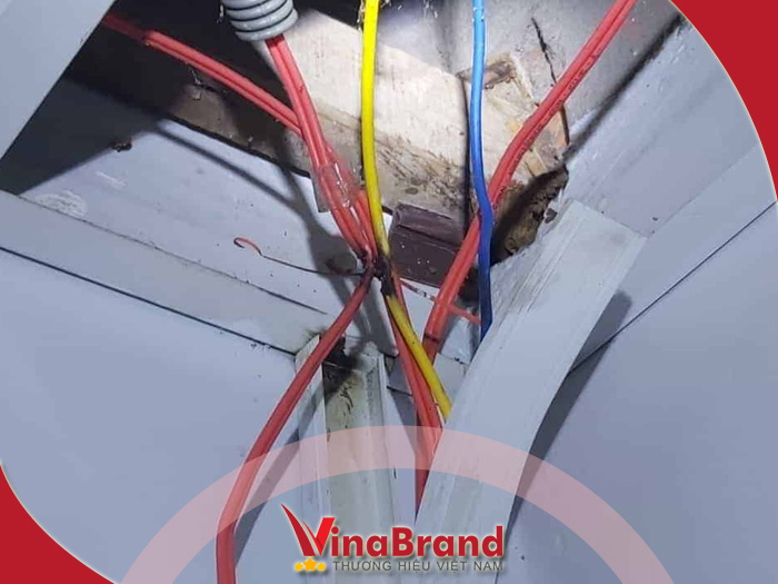 đi dây điện âm tường không luồn ống