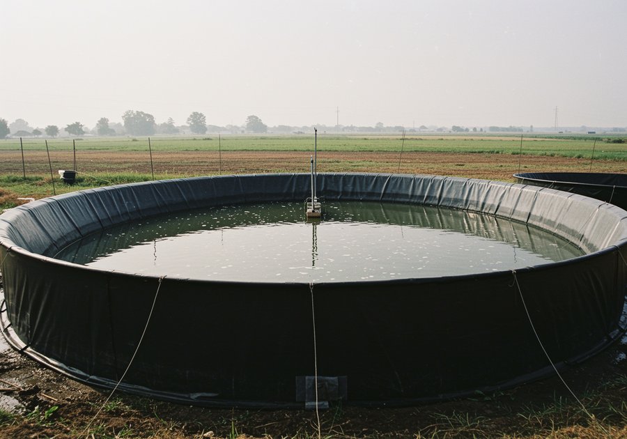 kỹ thuật làm bể lót bạt nuôi cá lóc