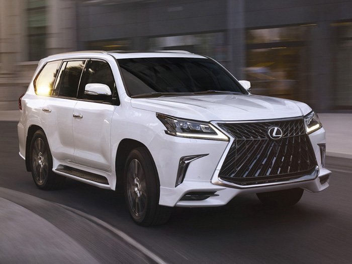 trọng lượng xe lexus 570