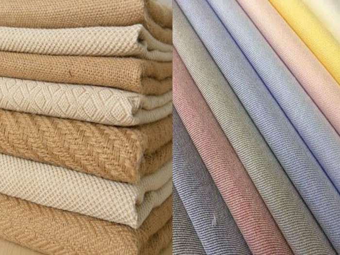 vải oxford và canvas